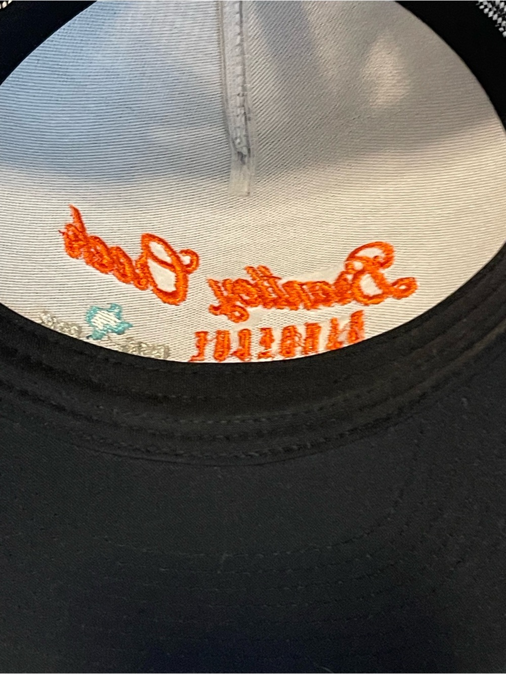 Brantley Creek Barbecue Texas Trucker Hat Black Orange The Classics Snapback - Picture 13 of 14